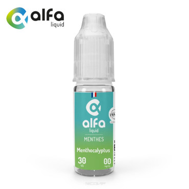 E-liquide Menthocalyptus Alfaliquid 10ml - 3 mg E-liquide Menthocalyptus Alfaliquid 10ml - 3 mg
