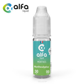 E-liquide Menthocalyptus Alfaliquid 10ml - 3 mg E-liquide Menthocalyptus Alfaliquid 10ml - 3 mg
