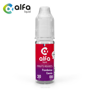 E-liquide Framboise Cassis Alfaliquid 10ml - 16 mg E-liquide Framboise Cassis Alfaliquid 10ml - 16 mg