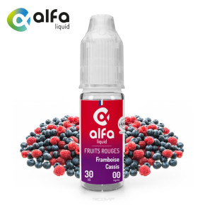 E-liquide Framboise Cassis Alfaliquid 10ml