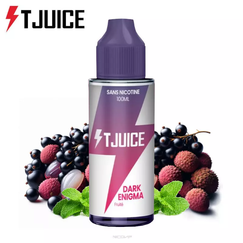 E liquide Dark Enigma T-Juice 100ml 6566 (J 28A)