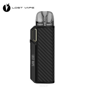 Kit Pod Thelema Elite 40 1400mAh Lost Vape - Black Carbon