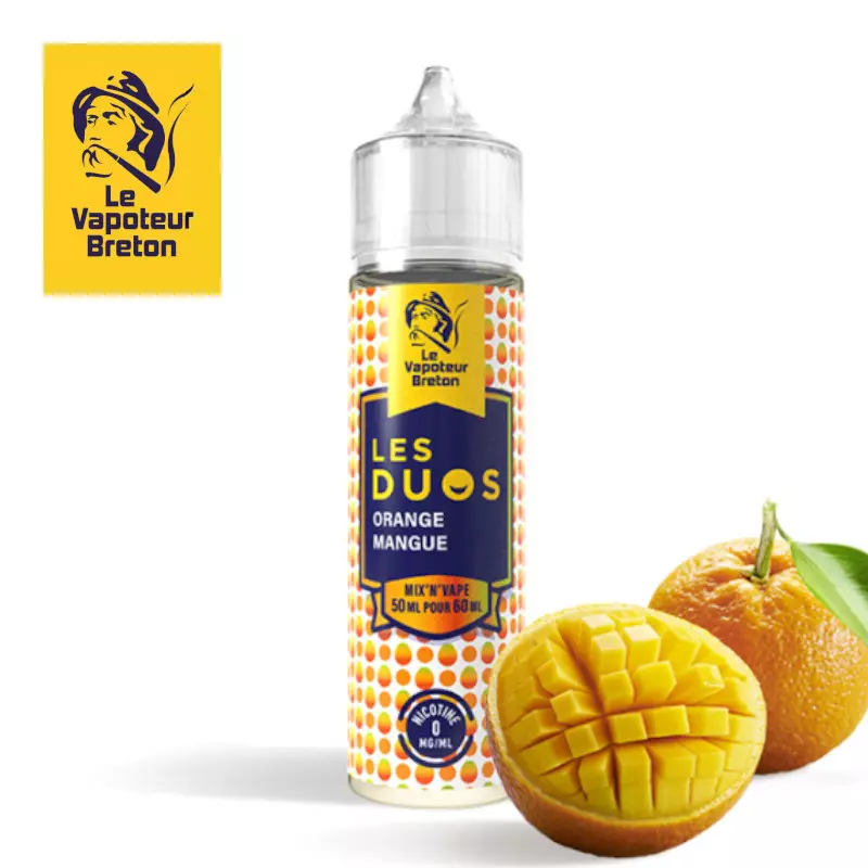 Orange Mangue Le Vapoteur Breton 50ml