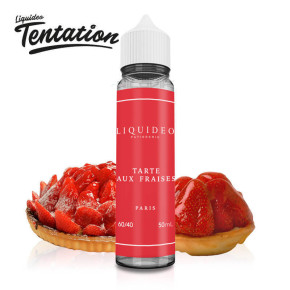 Tarte aux Fraises Tentation Liquideo 50 ml