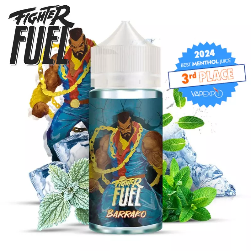 E liquide Barrako Fighter Fuel 100ml 6830