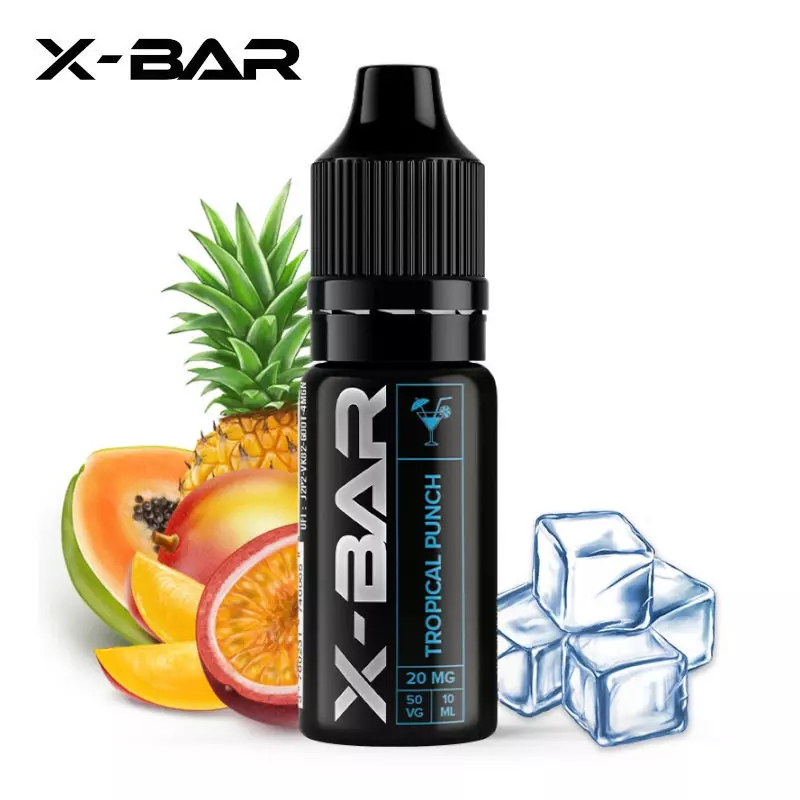 Tropical Punch Sels de Nicotine X-Bar 10ml