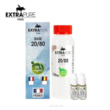 Pack Diy 20/80 extrapure 120ml