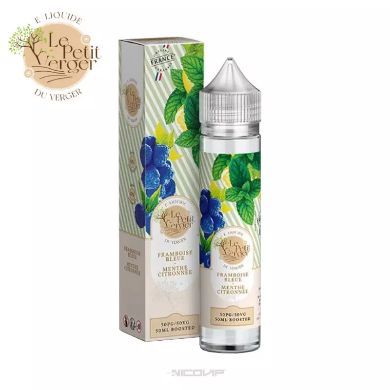 Framboise Bleue Menthe Citronnée Le Petit Verger 50ml 7007