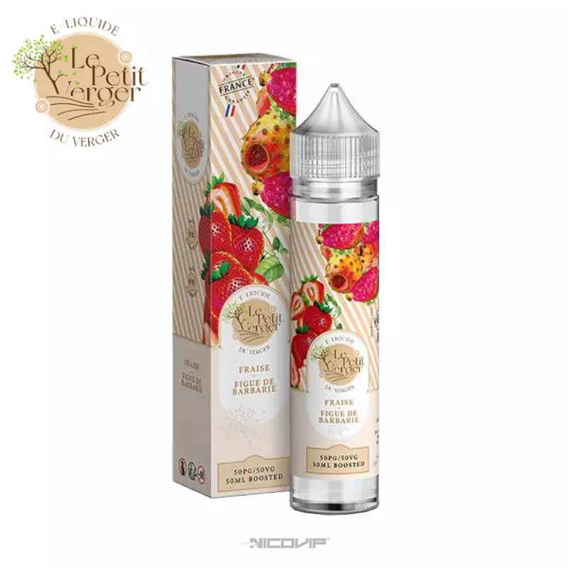 Fraise Figue de Barbarie Le Petit Verger 50ml 7008
