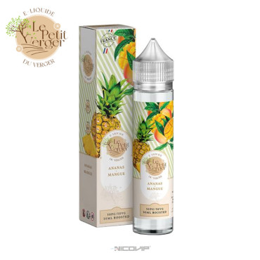 Ananas Mangue Le Petit Verger 50ml sans nicotine Ananas Mangue Le Petit Verger 50ml sans nicotine