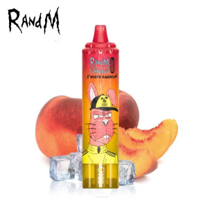 Puff Tornado 15000 Peach Ice White Rabbit Randm