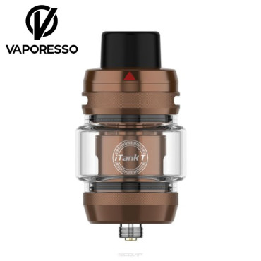 Clearomiseur iTank T 6ml 24,5 mm Vaporesso - Marron Clearomiseur iTank T 6ml 24,5 mm Vaporesso - Marron
