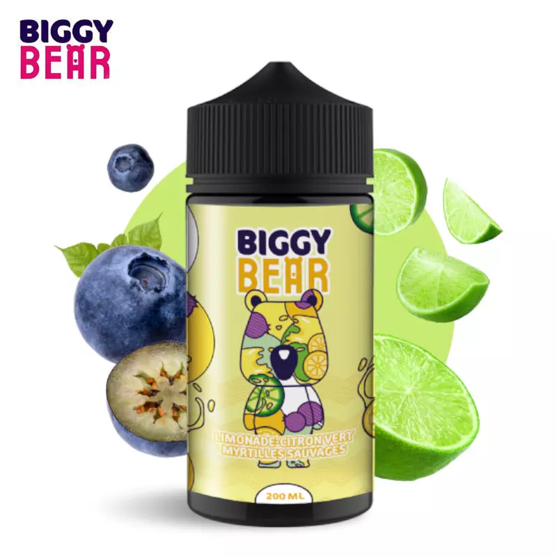 Limonade Citron Vert Myrtilles Biggy Bear 200ml 7147
