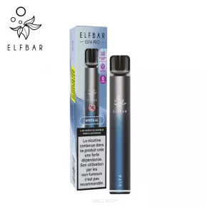 Kit Puff Elfa Pro Myrtille Elfbar - 10 mg Kit Puff Elfa Pro Myrtille Elfbar - 10 mg