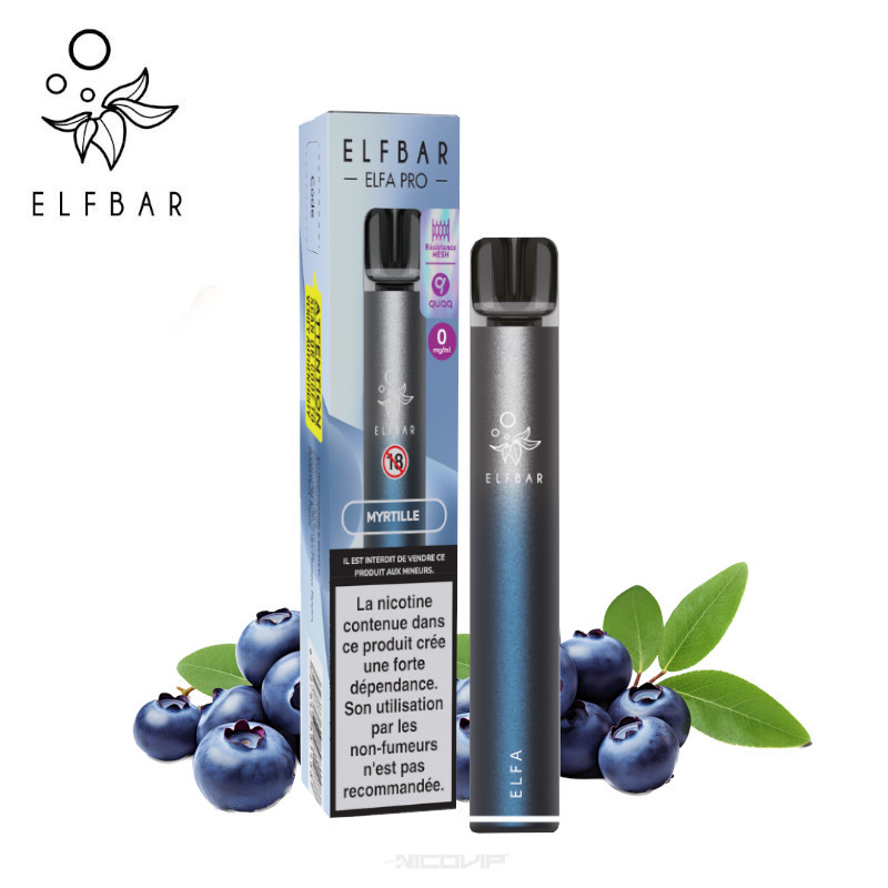 Kit Puff Elfa Pro Myrtille Elfbar 7179