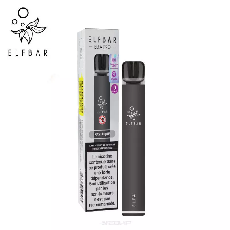 Kit Puff Elfa Pro Pastèque Elfbar - 10 mg