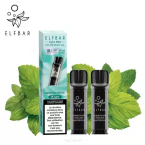 Pack 2 Pods Menthe Verte Elfa pro Elf Bar