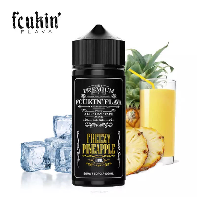 Freezy Pineapple Fcukin Flava 100ml 7258 (J 32D)