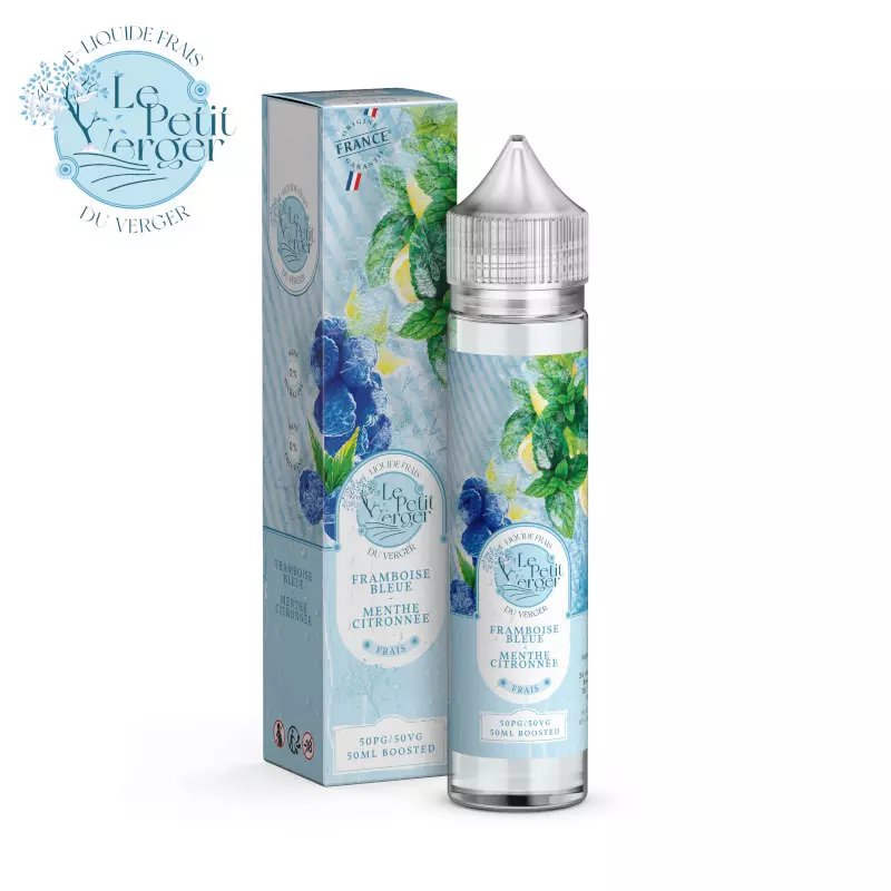 Framboise Bleue Menthe Citronnée Le Petit Verger Frais 50ml 7280