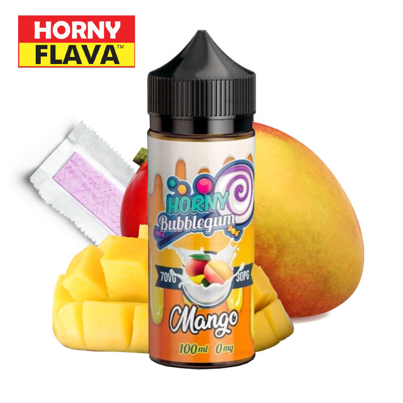 Horny Mango Bubblegum Flava 100ml