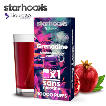 Cartouche Pod Grenadine Starhooks Liquideo 10ml