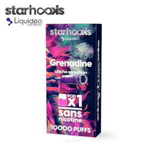 Cartouche Pod Grenadine Starhooks Liquideo 10ml pour chicha électronique