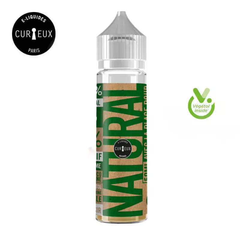 E liquide Natural Curieux 50ml 7363