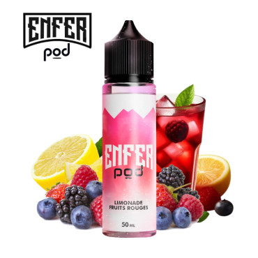 Enfer Pod Frisson Limonade Fruits Rouges Vape47 50ml Enfer Pod Frisson Limonade Fruits Rouges Vape47 50ml