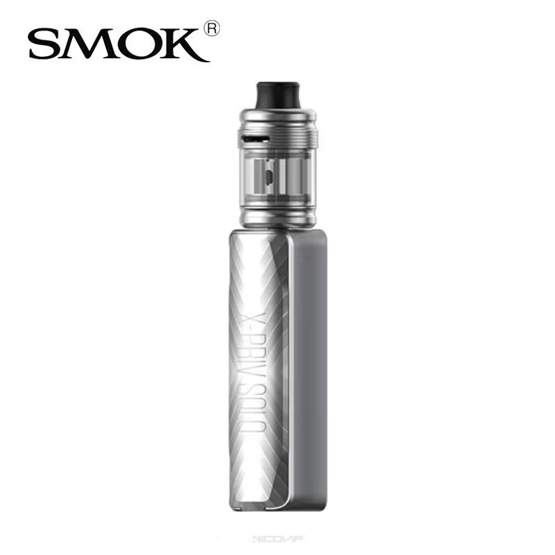 Kit X-Priv Solo 80W Smok - Silver Lines