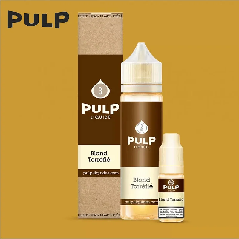 E-liquide Blond Torréfié Pulp 60ml 6469 (64B)