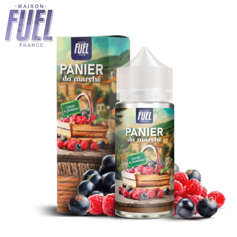 Cassis et Framboise Panier du Marché Maison Fuel 100ml 7463