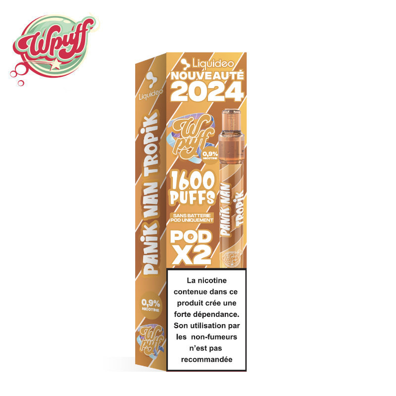 2 Recharges Panik Nan Tropic Wpuff 2.0 Liquideo 7514