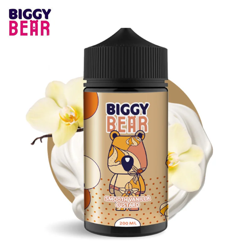Smooth Vanilla Custard Biggy Bear 200ml 7517