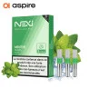 3 Recharges Nexi One Menthe Glacée 1,2ml Aspire - Sans nicotine