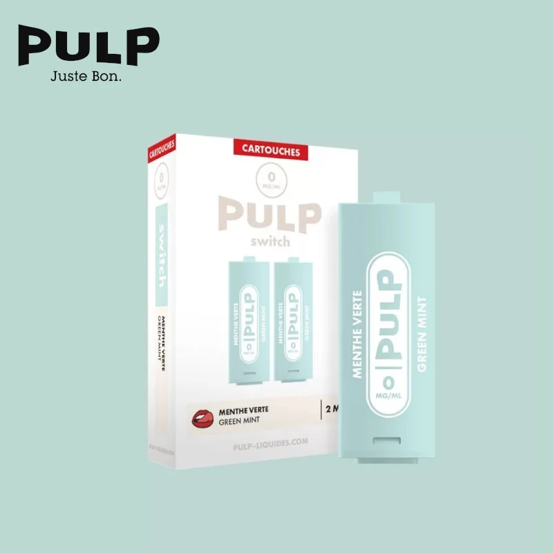 2 Recharges Puff Menthe Verte Le Pod Switch Pulp 7543