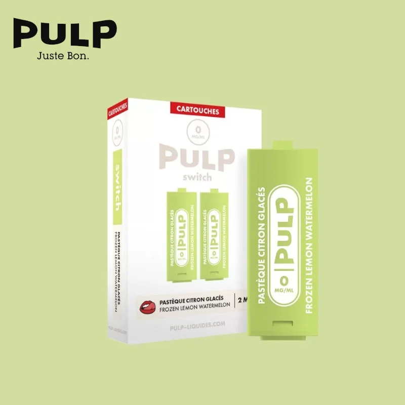 2 Recharges Puff Pastèque Citron Glacés Le Pod Switch Pulp 7545