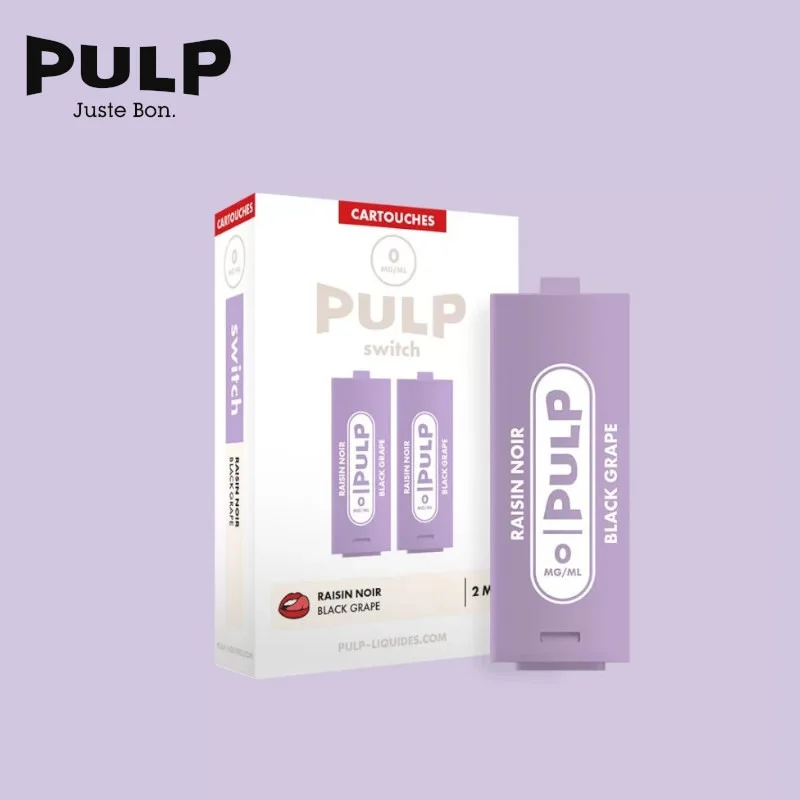 2 Recharges Puff Raisin Noir Le Pod Switch Pulp 7548