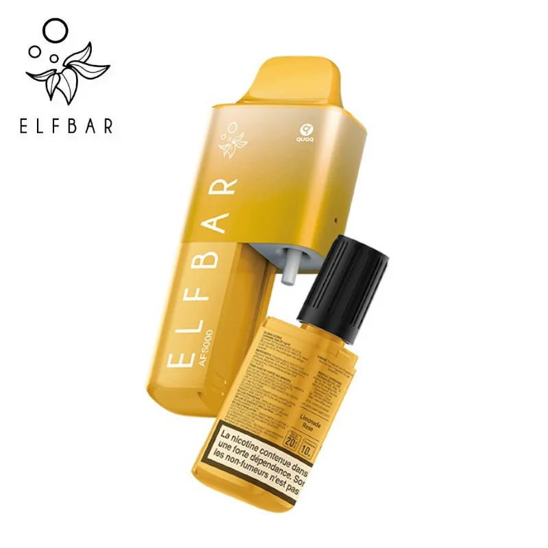 Kit Puff AF5000 Limonade Rose Elfbar 7618