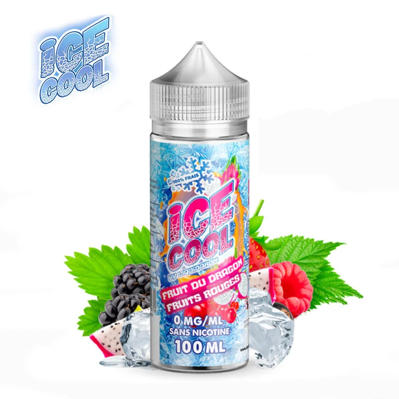 Fruit du Dragon Fruits Rouges Ice Cool Liquidarom 100ml - Sans nicotine