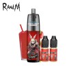 Kit Puff Tornado 15000 Strawberry Slush Ice White Rabbit Randm