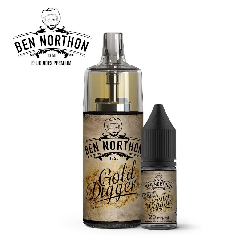 Kit Puff Tornado 10 000 Gold Digger Ben Northon - 2% (20 mg)