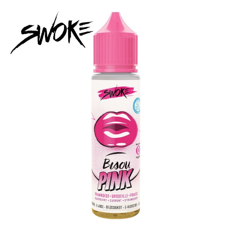 Bisou Pink Swoke 50ml - 6 mg