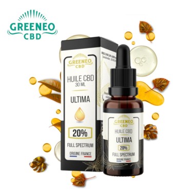Huile CBD Ultima Greeneo 30ml Huile CBD Ultima Greeneo 30ml