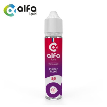 Purple Blood Alfaliquid 50ml avec nicotine Purple Blood Alfaliquid 50ml avec nicotine