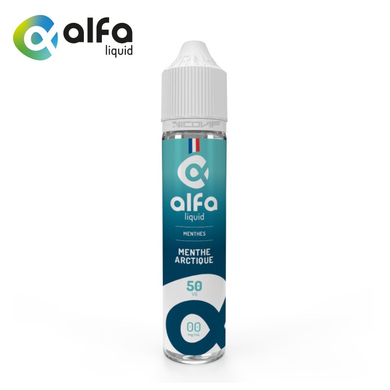 Menthe Arctique Alfaliquid 50ml avec nicotine