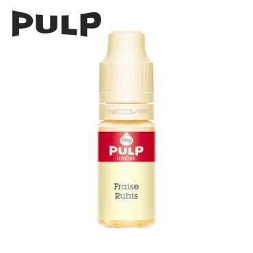 E-liquide Fraise Rubis Pulp 10ml E-liquide Fraise Rubis Pulp 10ml