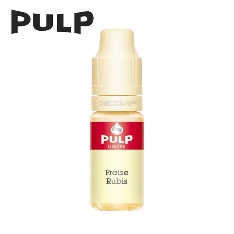 E-liquide Fraise Rubis Pulp 10ml