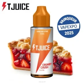 E liquide Crumby Crush T-Juice 100ml - Sans nicotine