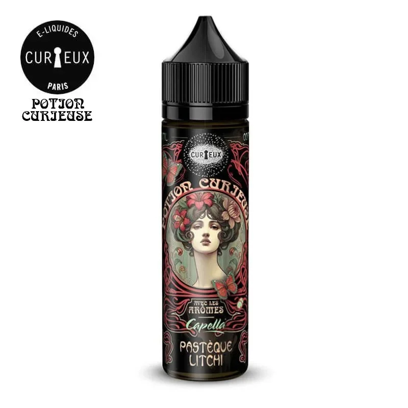 Pastèque Litchi Potions Curieuses Curieux 50ml - 3 mg