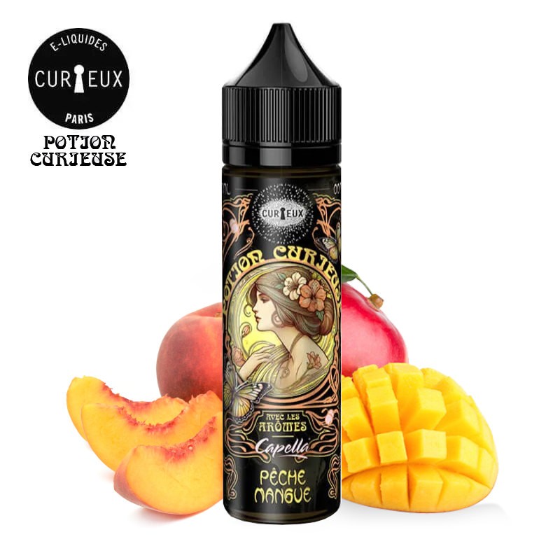 Pêche Mangue Potions Curieuses Curieux 50ml